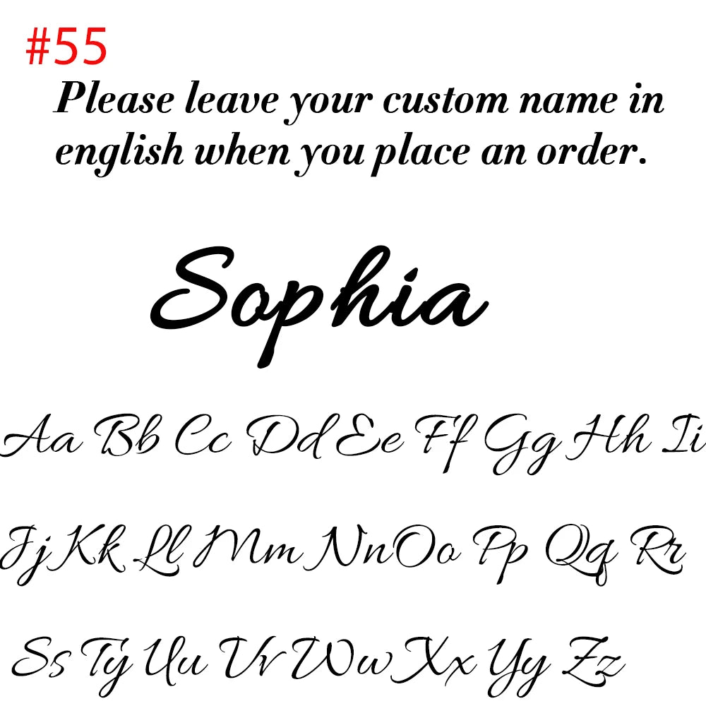 Vertical Custom Name Necklace for Women and Moms