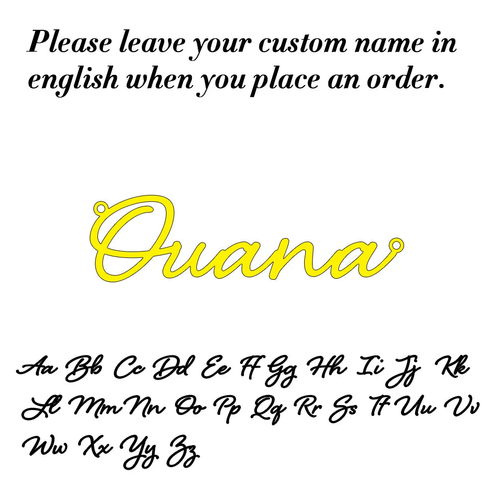 Vertical Custom Name Necklace for Women and Moms