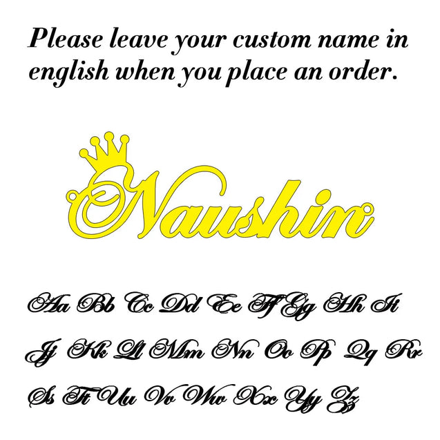 Golden Glow Personalized Name Necklace with Box Chain