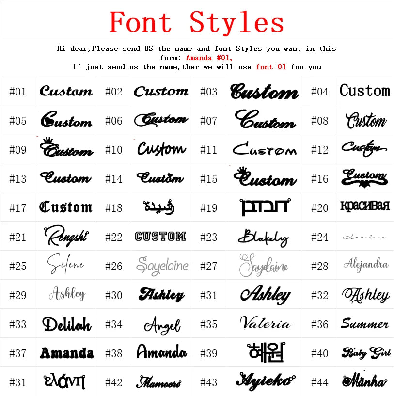 Figaro Chain Name Necklace