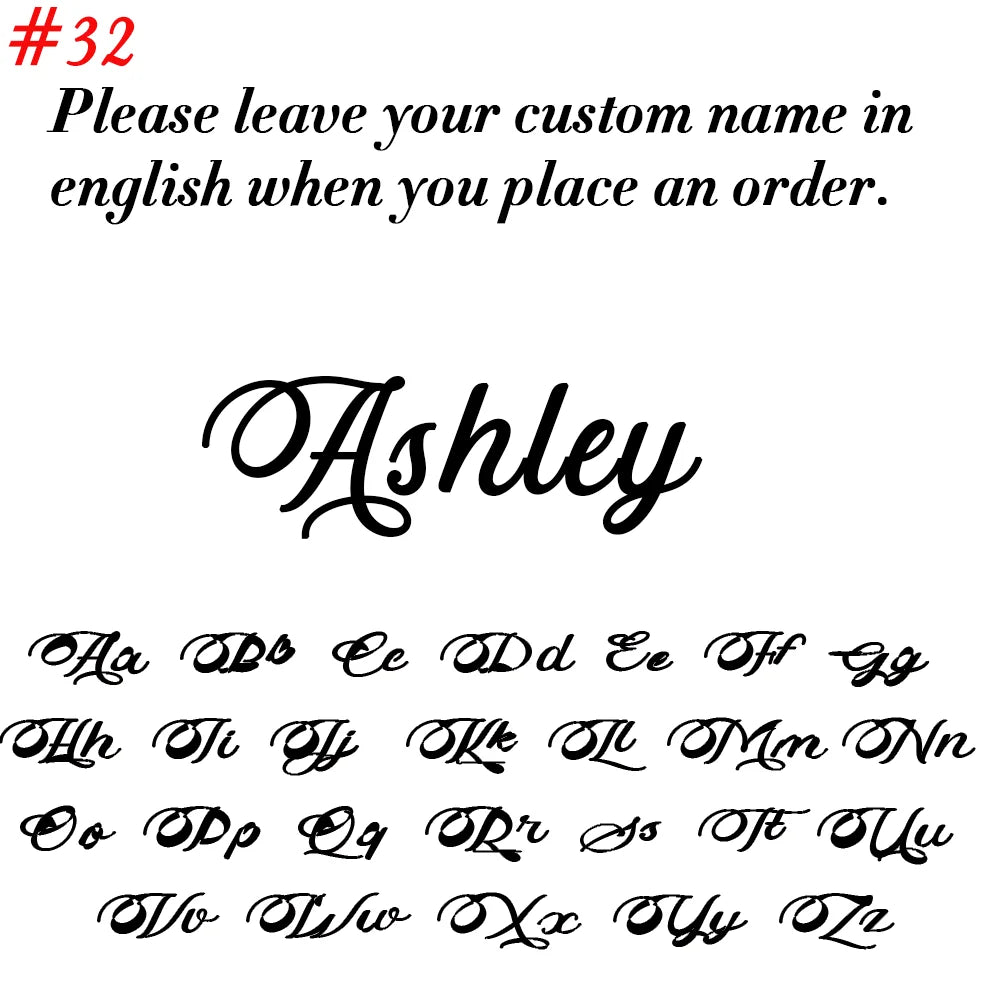 Bold Old English Custom Name Necklace with Cuban Chain