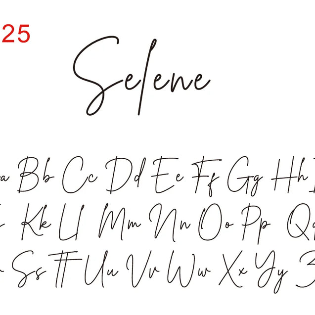 Signature Custom Name Necklace with Box Chain