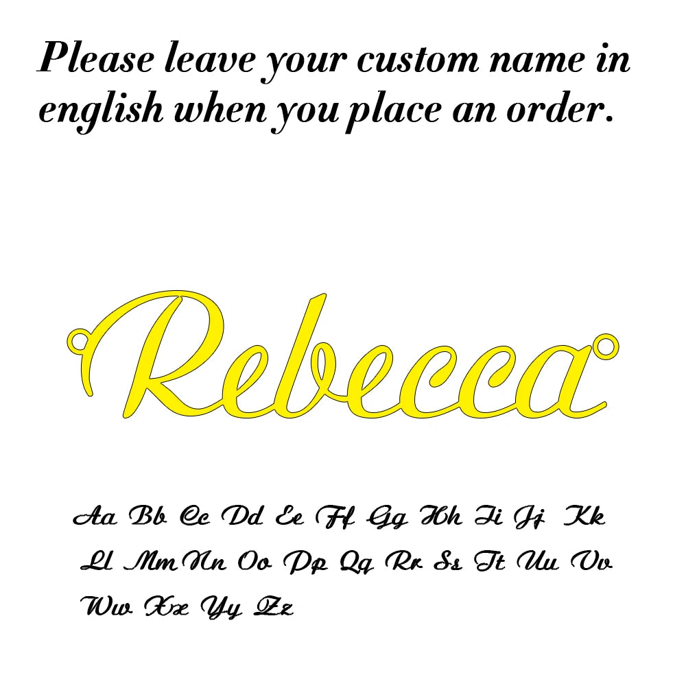 Gold Personalized Name Choker Necklace for Women