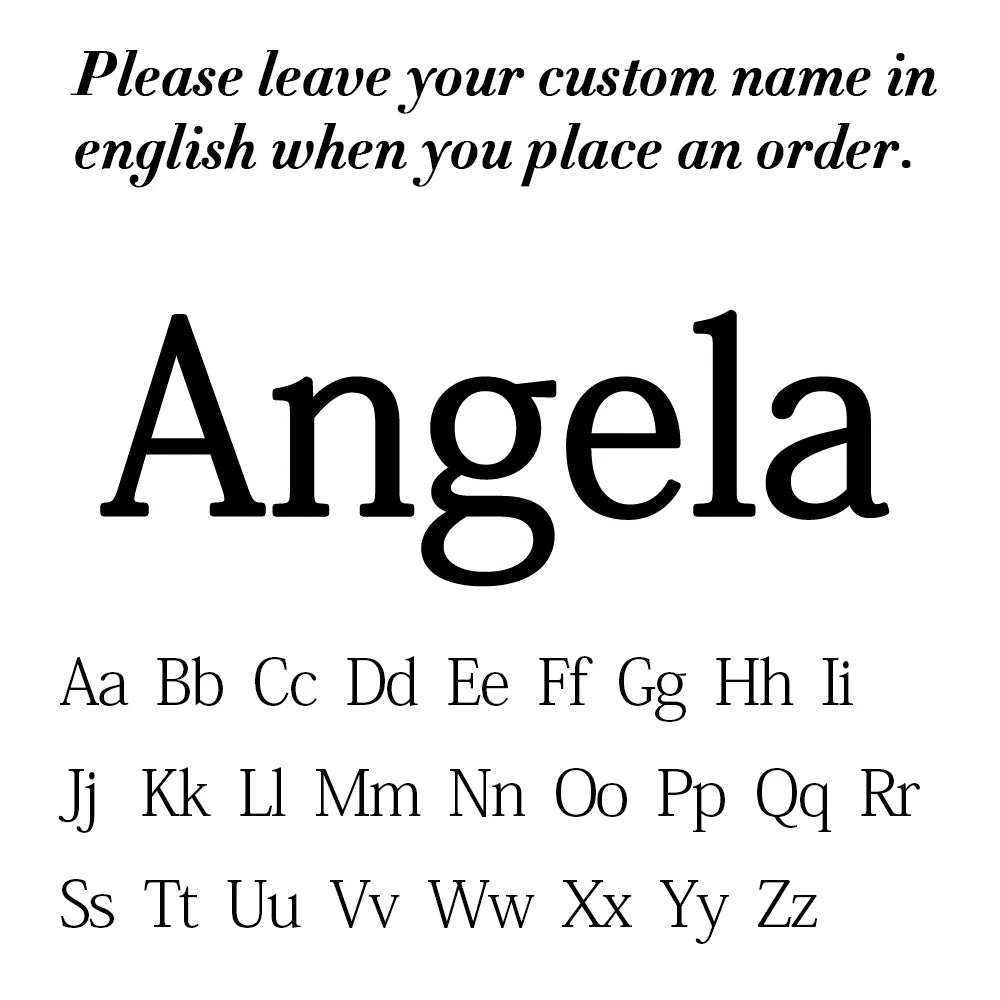 Heart Ribbon Cuban Chain Name Necklace