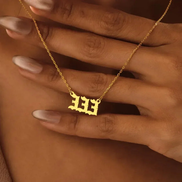 Japanese Inspired Custom Name Necklace for Women