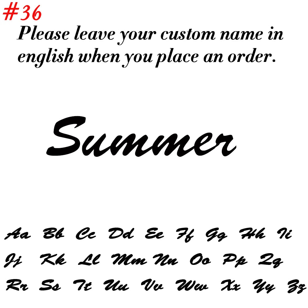 Cursive Charm Name Necklace