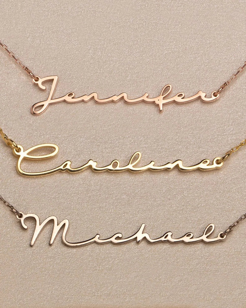 Gold Personalized Name Choker Necklace for Women